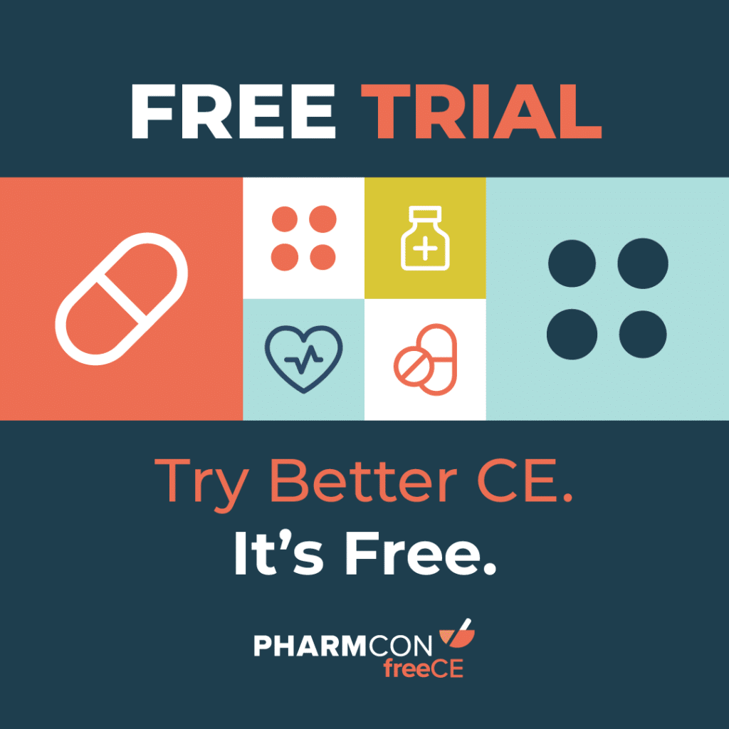PharmCon freeCE Free Trial